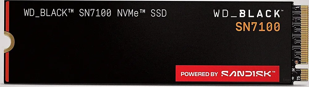 WD BLACK 1TB SN7100 NVMe Gen4 PCIe M.2 2280 Up to 7,250MB Internal Gaming SSD