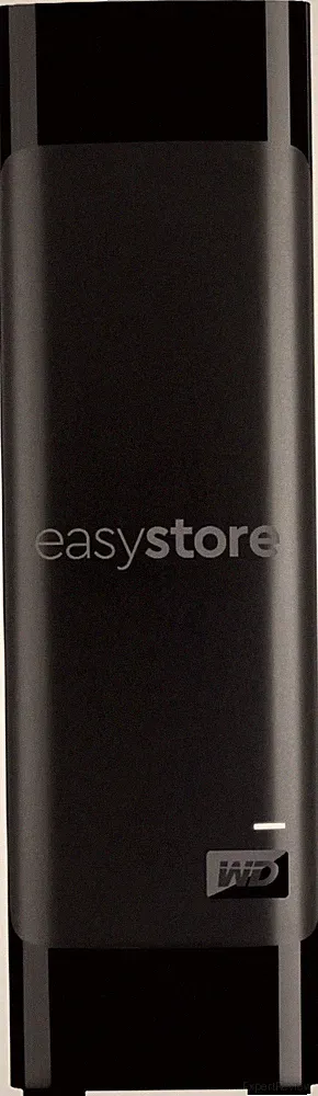 WD - easystore 8TB External USB 3.0 Hard Drive - Black