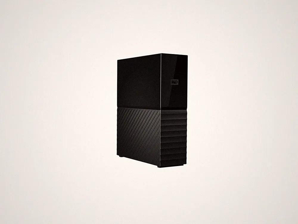 WD My Book 8TB Desktop External Hard Drive for Windows/Mac/Laptop, USB 3.0 Black
