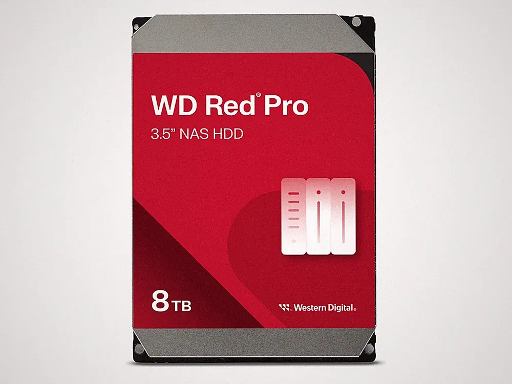 WD Red Pro WD8005FFBX Hard drive 8 TB internal 3.5" SATA 6Gb/s WD8005FFBX