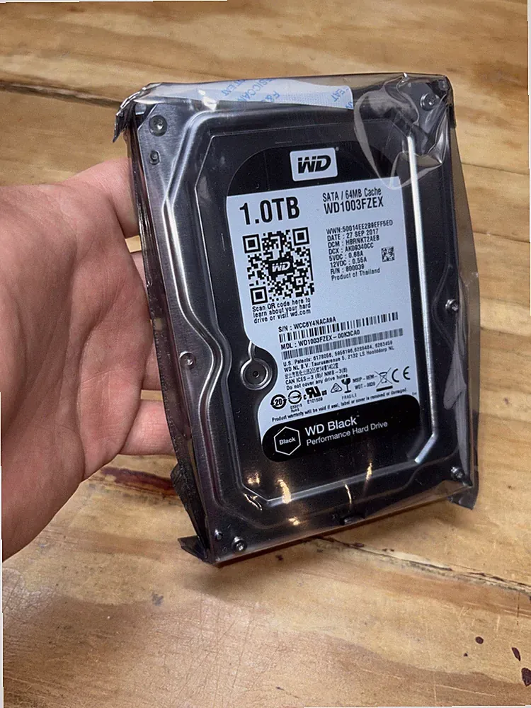 Western Digital 1TB WD Black Gaming Internal Hard Drive HDD WD1003FZEX SATA 6b/s